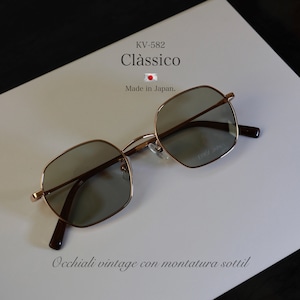 【KV-582】Clàssico Eyewear【即日発送】【レザーケース付き】