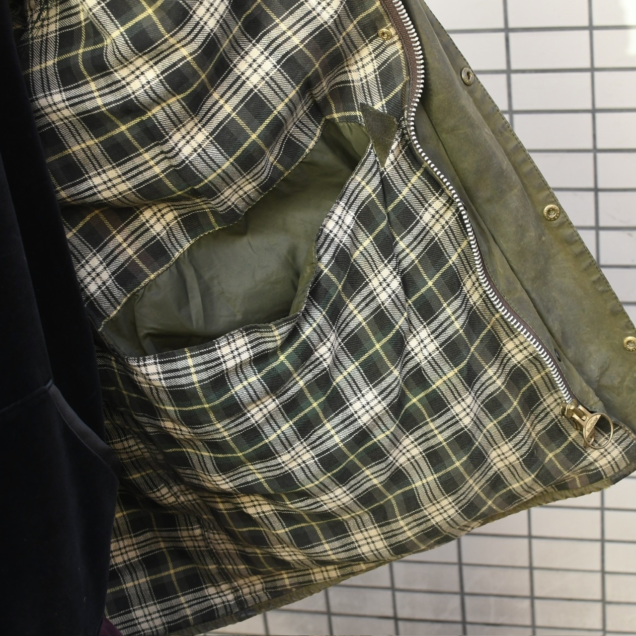 93's BARBOUR GAMEFAIR C46 oiled jacket