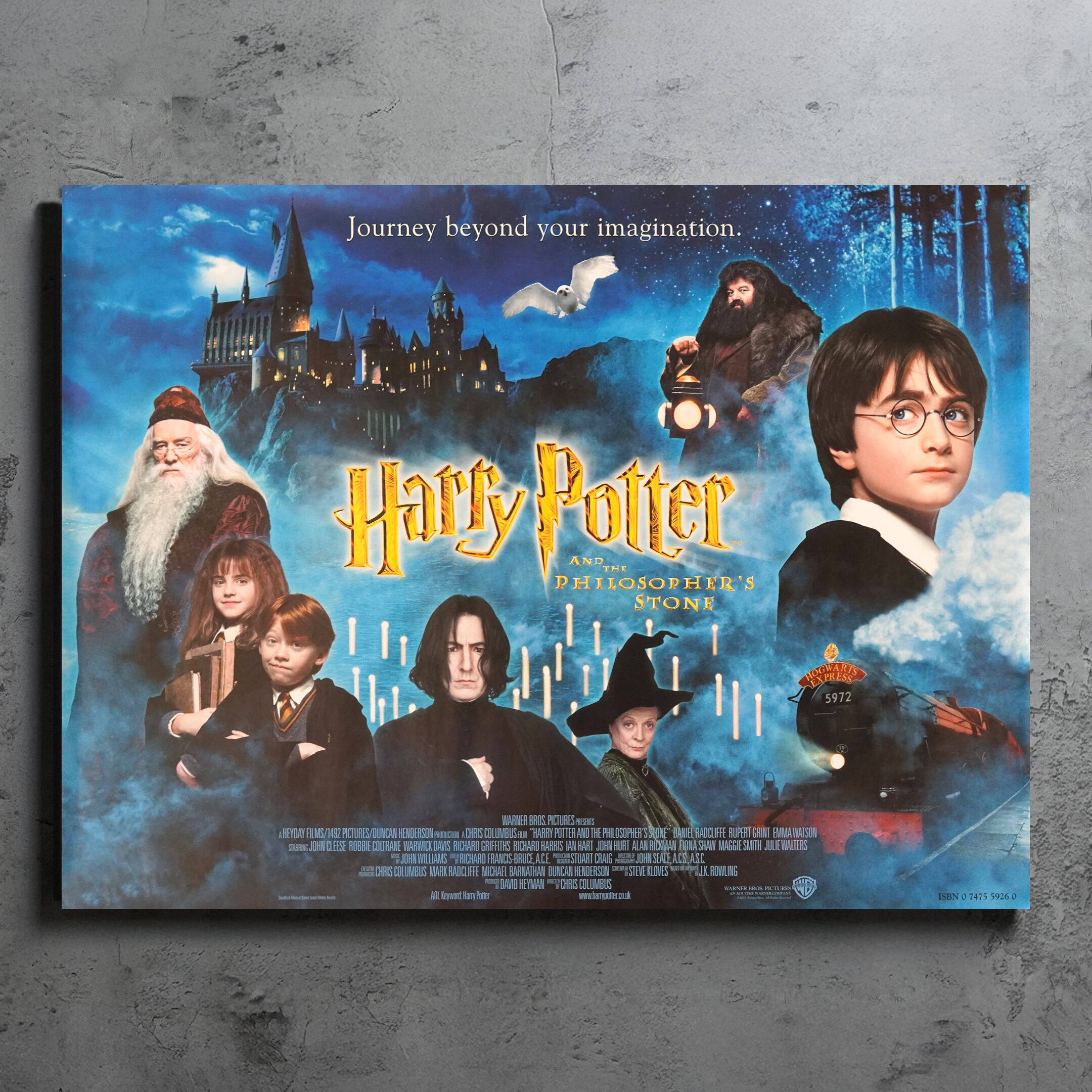 2001 / Harry Potter and the Philosopher’s Stone / UK quad S/S / 1016 × 762 mm【PO00000283103】