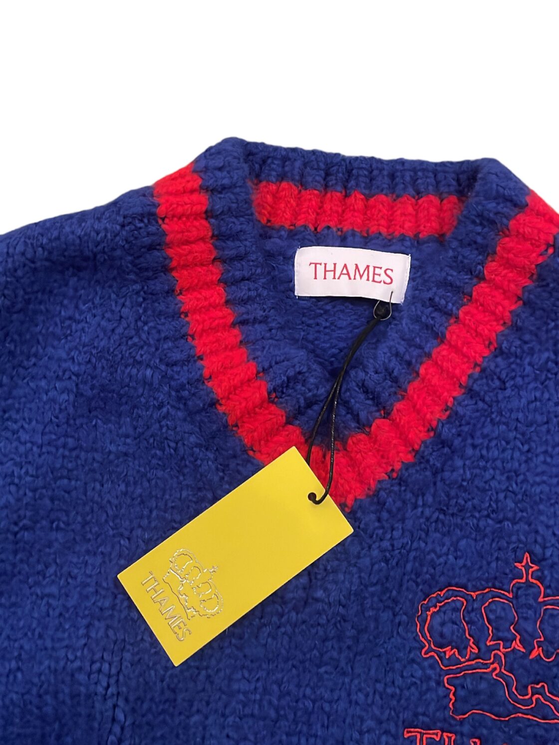 Thames P.G. Knit テムズ Vネックニット セーター | Pay ID