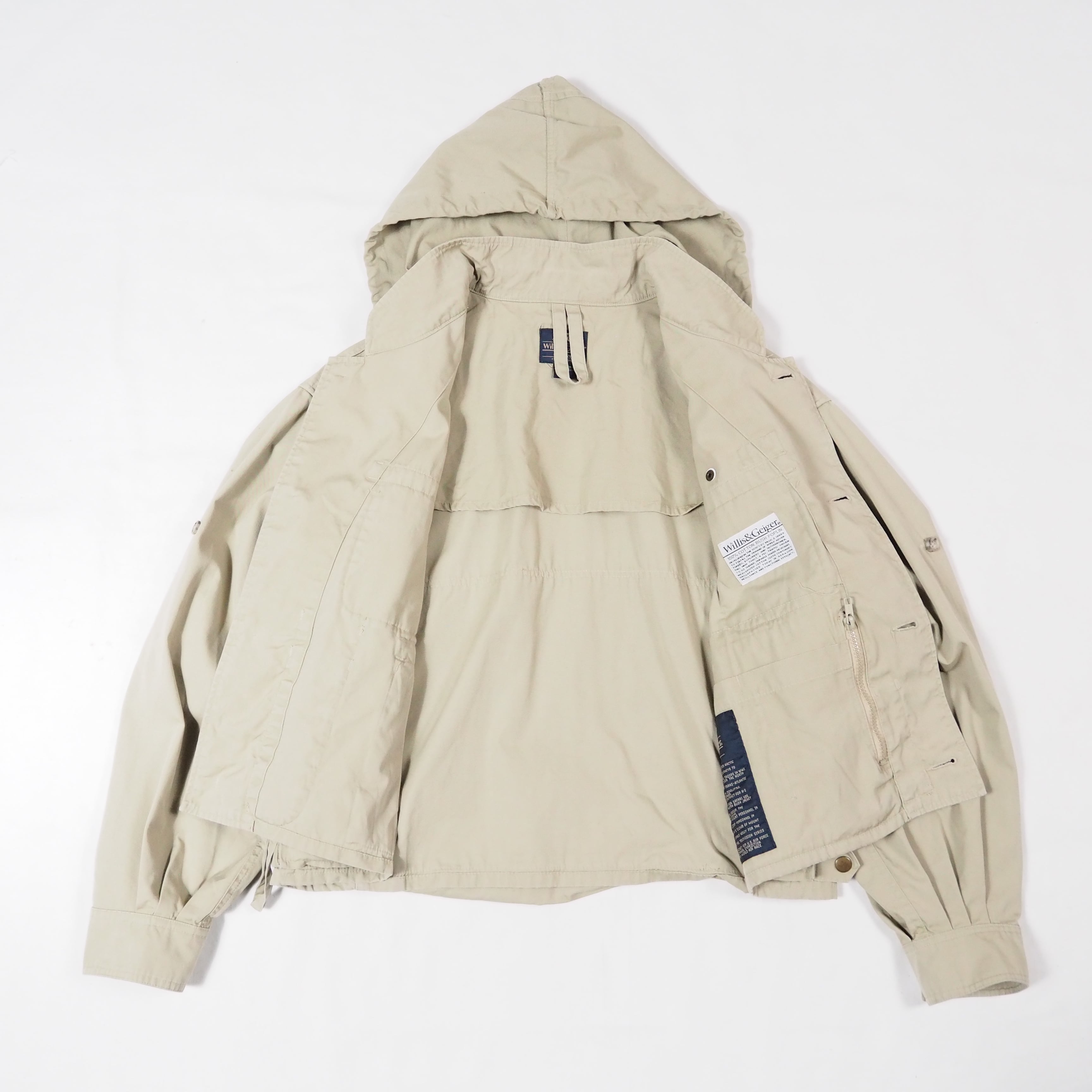 Willis and Geiger bush poplin Eizenhower fishing jacket M Willis and Geiger bush poplin Eizenhower fishing jacket M