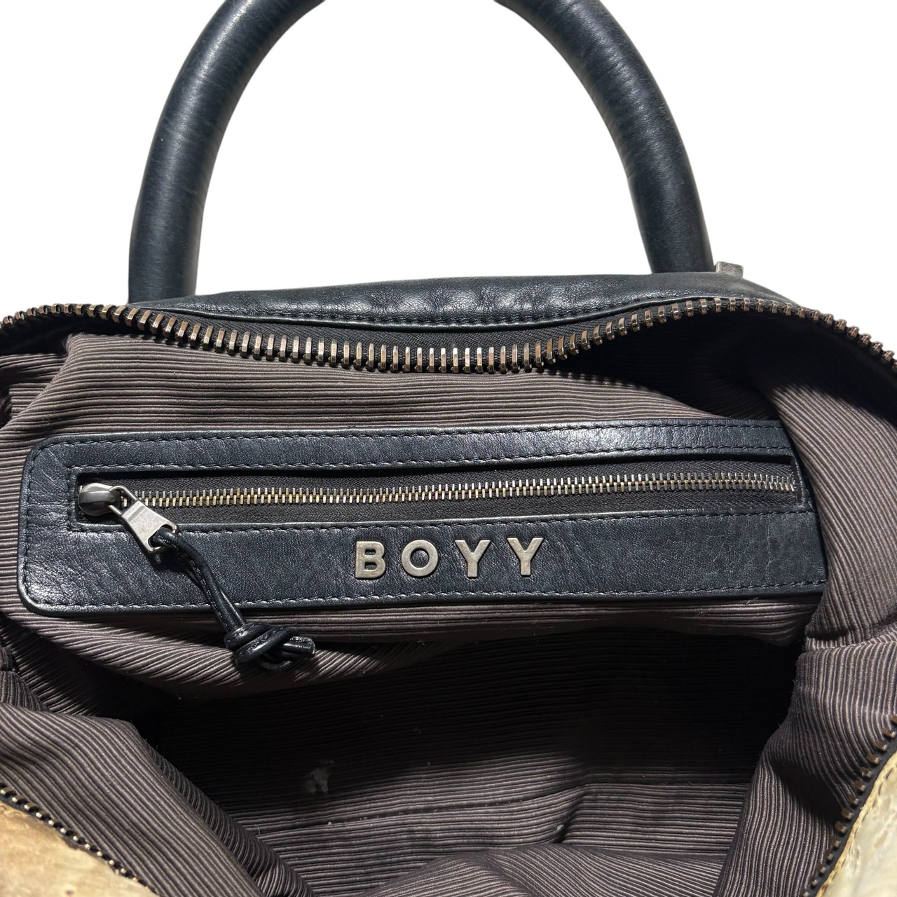 BOYY unborn calf leather one hand bag