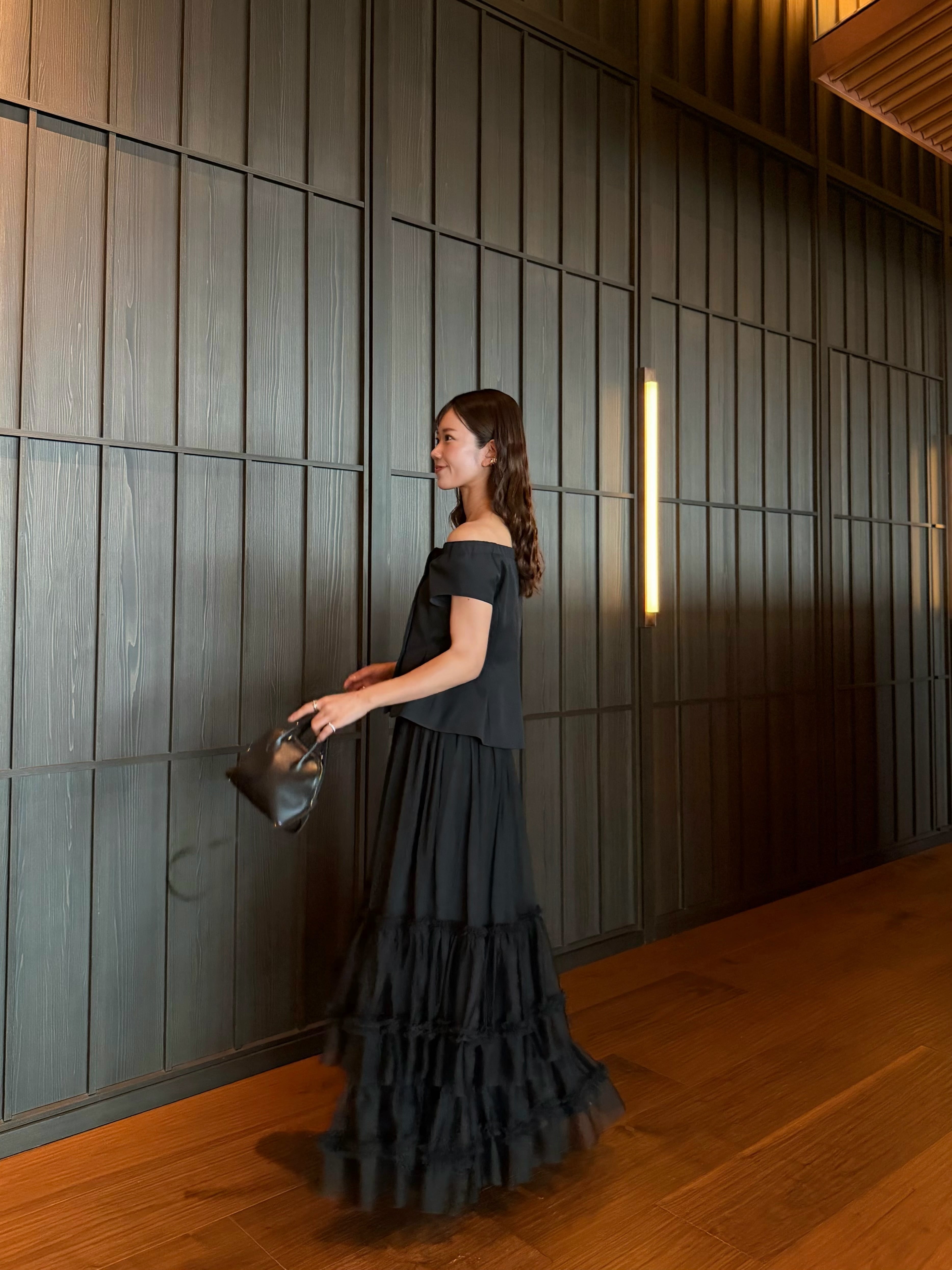 予約】gilet tops / black (6月上旬発送予定) | HYEON