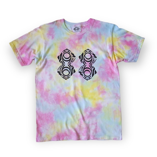 TKHOME FACTORY "88 LOGO" TIE DYE T-SHIRT -S-