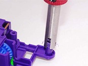 Corona MS フレキ用 シャフトスリマー 軸残し加工ツール ミニ四駆 （レッド）