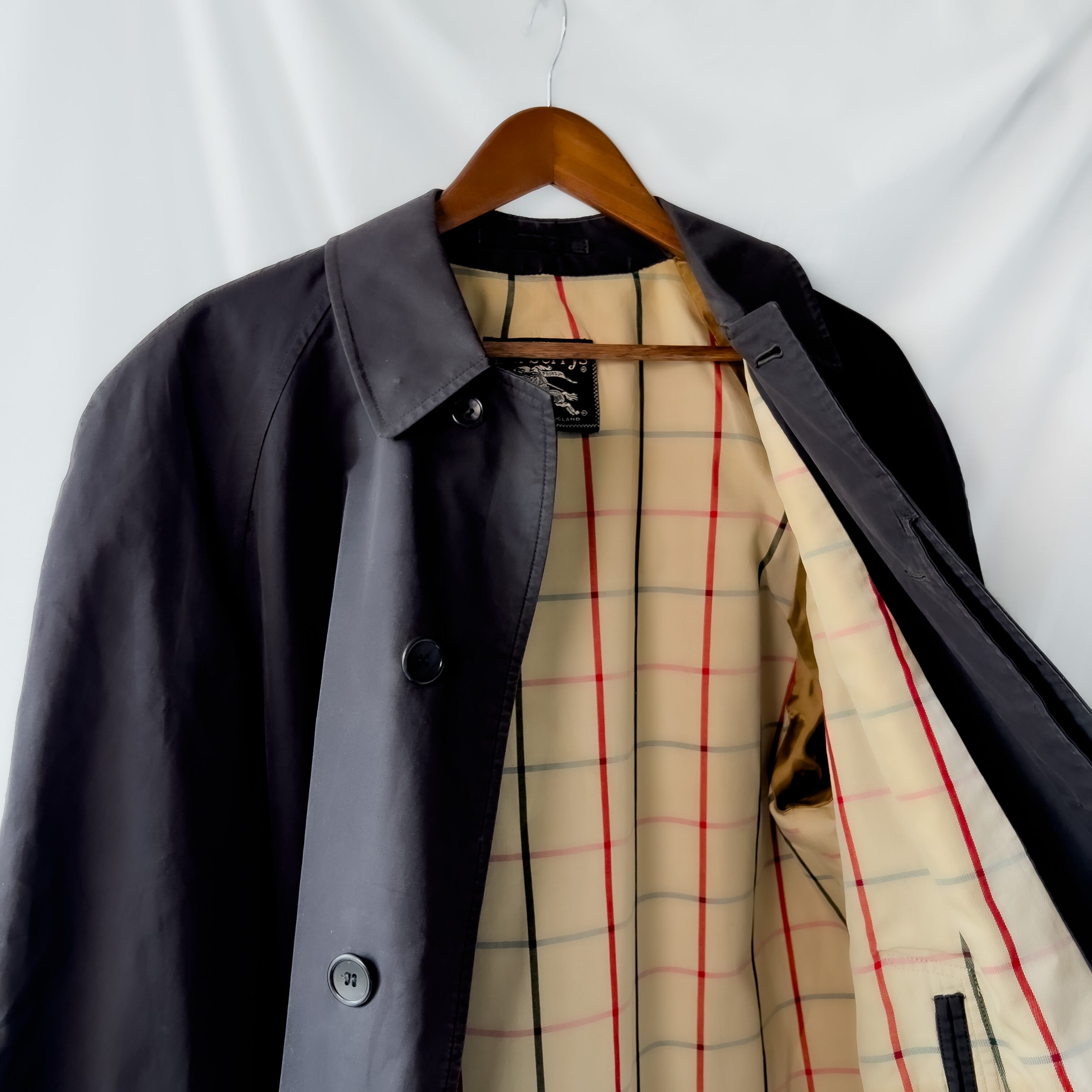 70sBurberrys BalmacaanCoat madeinEngland