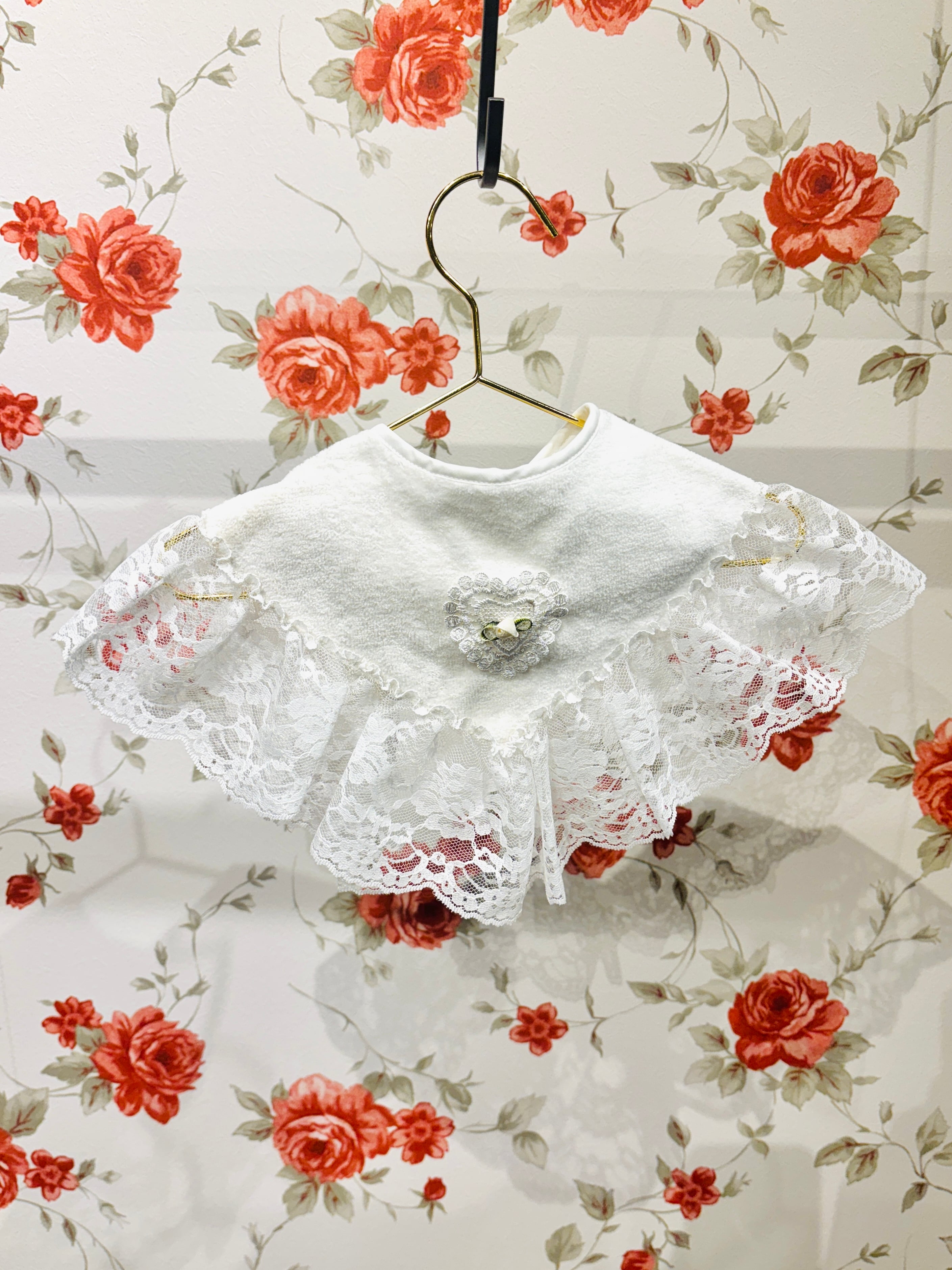 【KIDS vintage】 Dead stock ♡ bib . free size