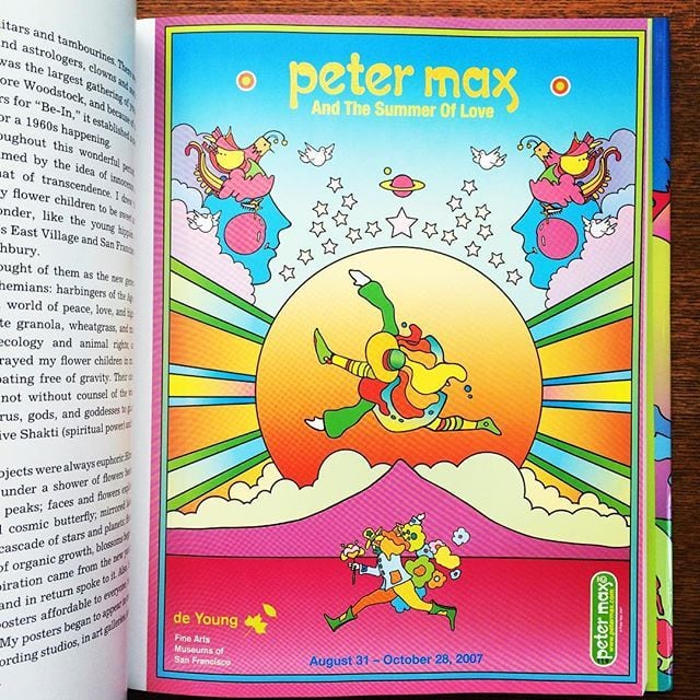 画集「The Universe of Peter Max」 - 画像3