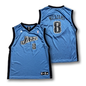 Deron Williams 【Utah Jazz】 Kids Game Shirt. adidas