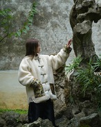 Ram Wool Tang-Style Jacket 2color【G1152】
