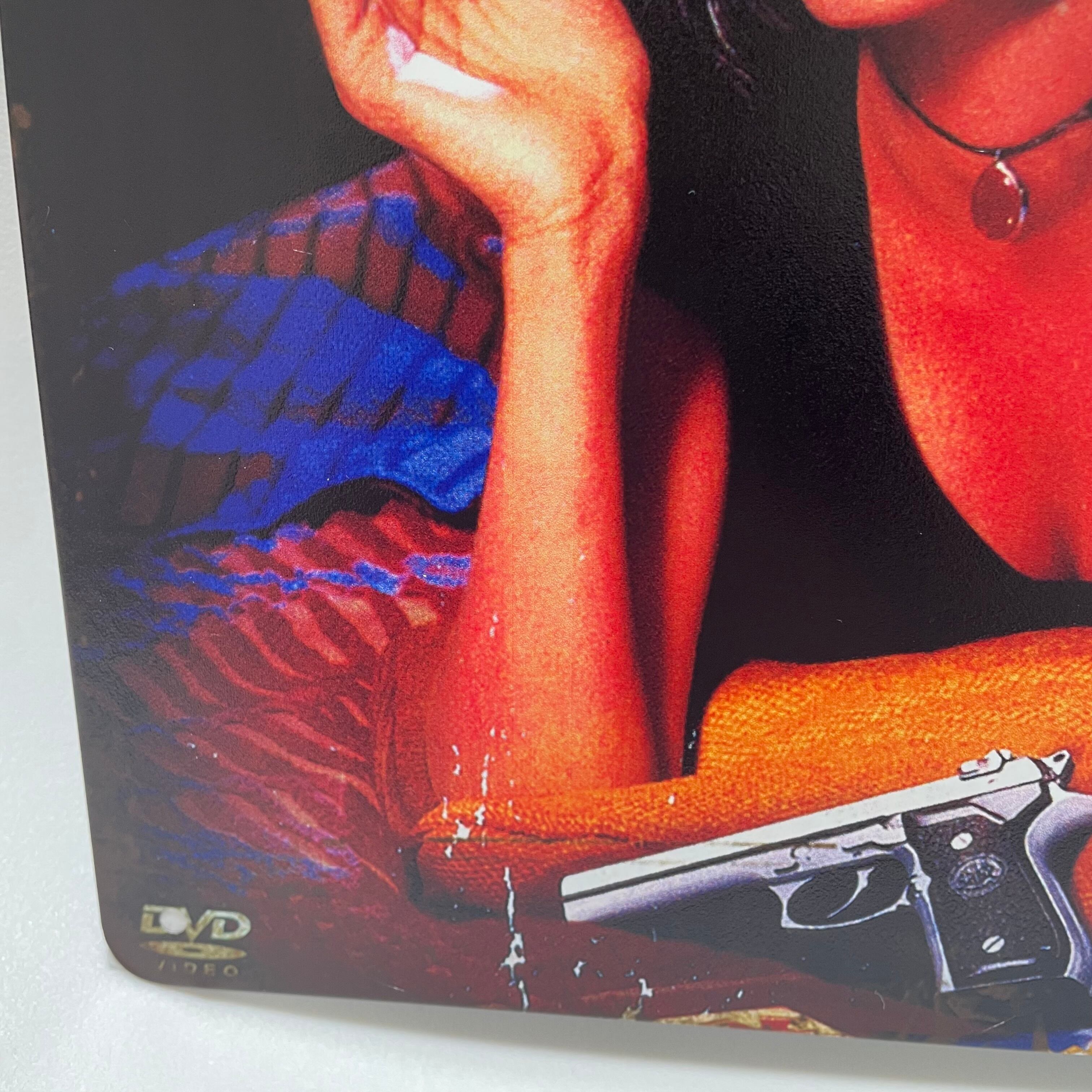 PULP FICTION ブリキ看板 ミアウォレス 映画ポスター パルプ