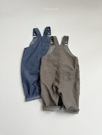 【 minirobe / 予約 】Non-fade overall