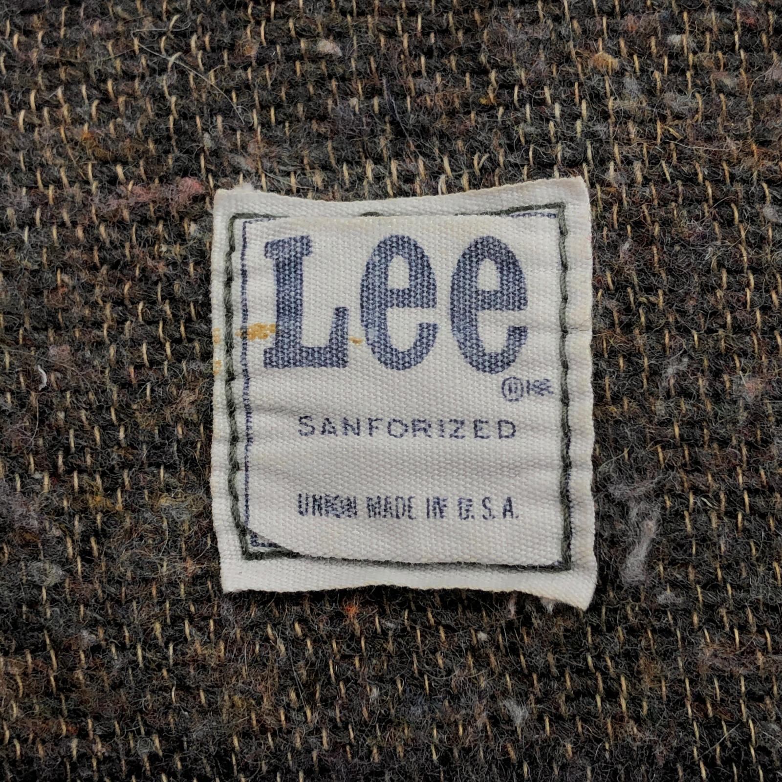 80s Lee 81-LJ デニム カバーオール ブランケット付 アメリカ製 70s USA製 Leeリー 81-LJ ブランケットライナー デニム カバーオール