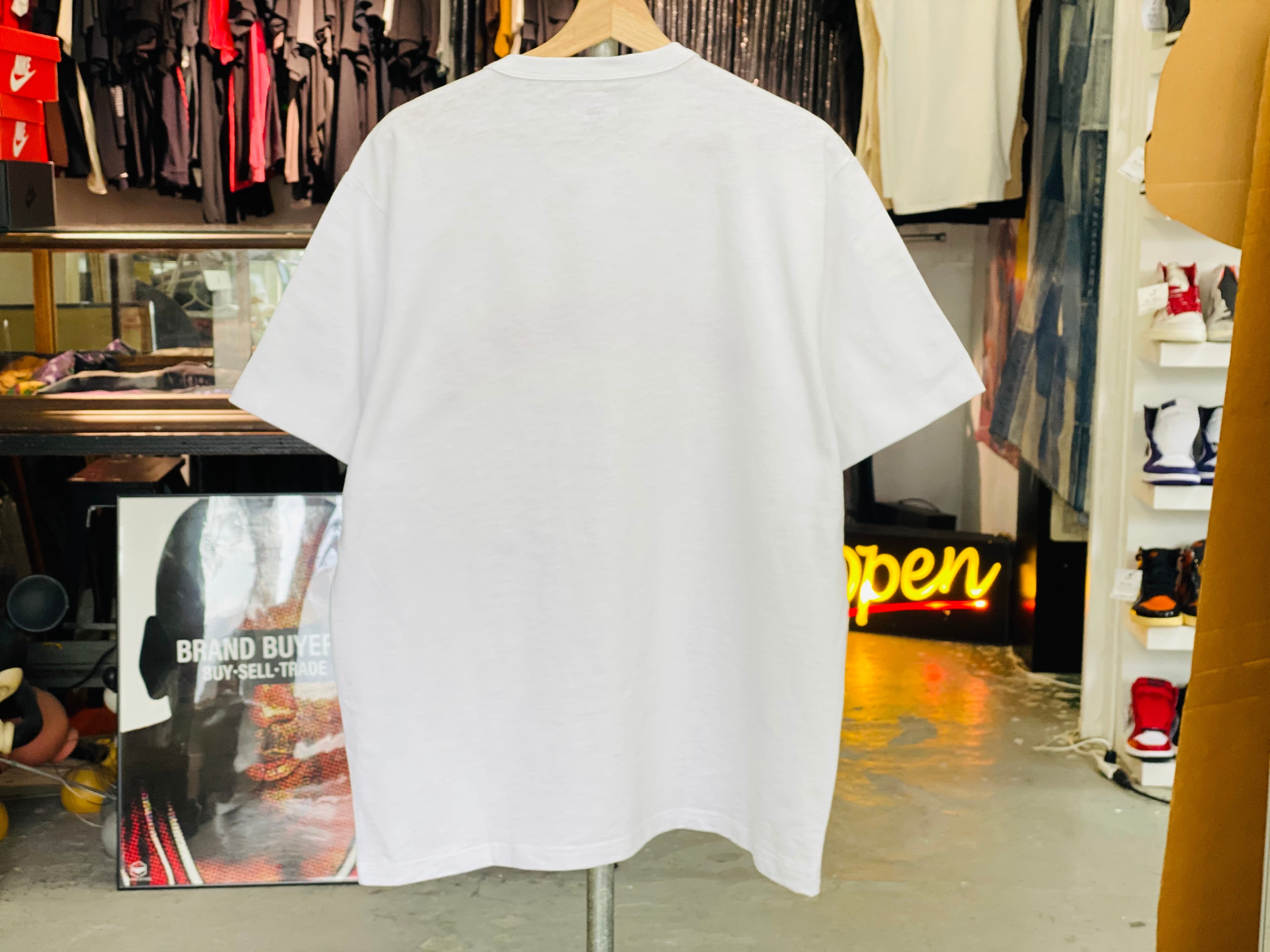Supreme 20AW PLAID APPLIQUE S/S TOP WHITE L 45JI9134 | BRAND  