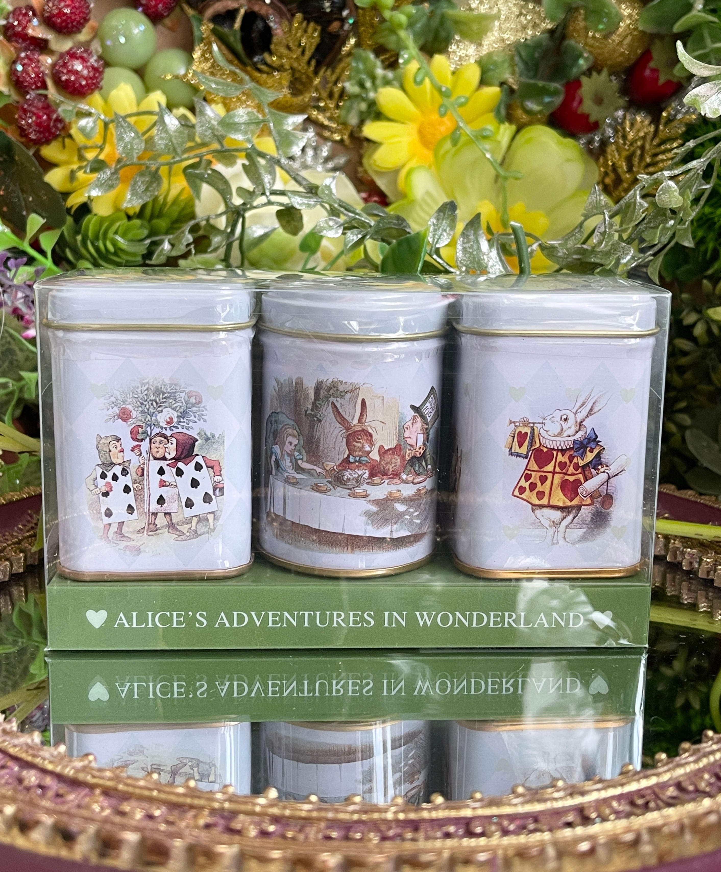 ◆再入荷◆『New English Teas』◆不思議の国のアリス◆紅茶◆3缶セット◆ Alice in Wonderland◆