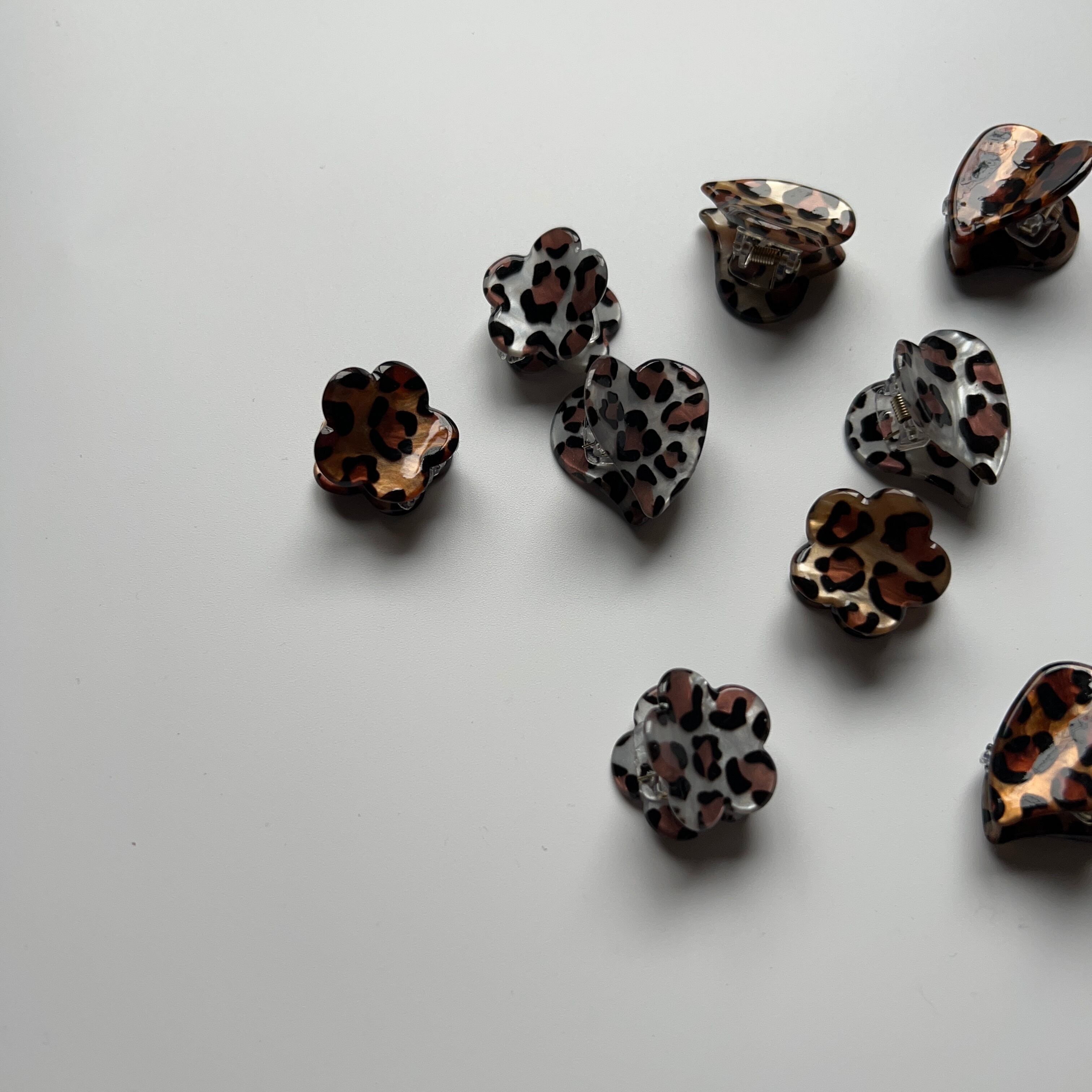 【即納】leopard hair clip // kosa's select