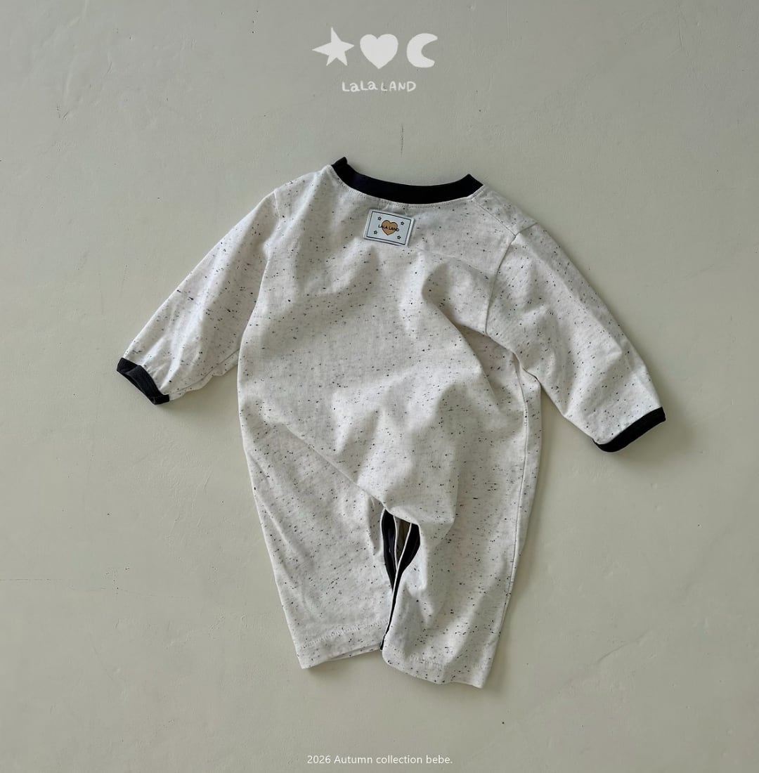 送料無料【予約】/  babyミックススターロンパース /lalaland