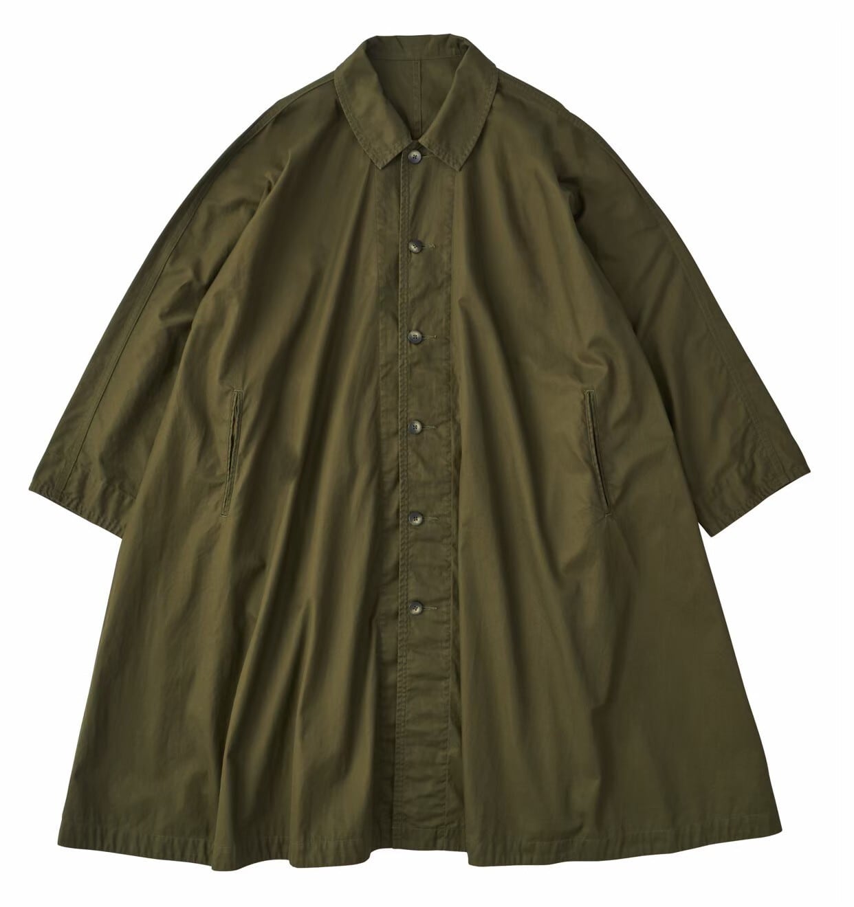 Porter Classic GABARDINE SWING COAT