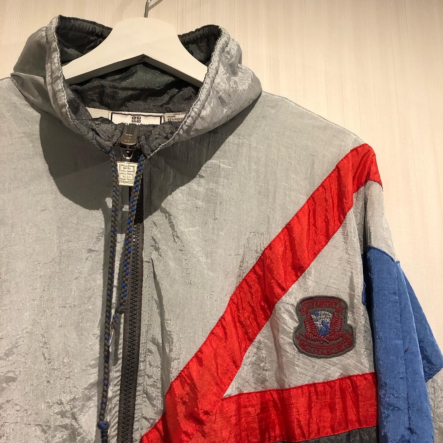 90s GIVENCHY full zip nylon jacket【高円寺店】 | What