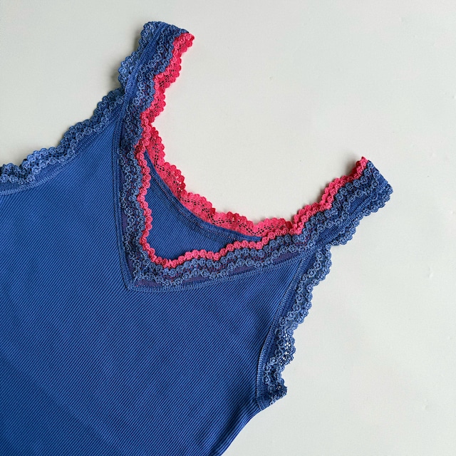 バイカラーテレコタンク