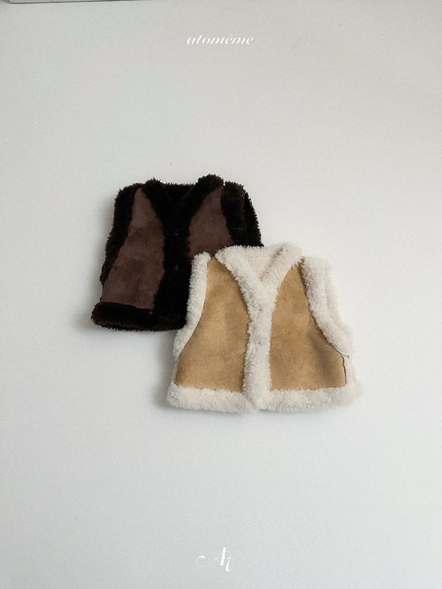 atomeme［取寄］reversible mustang vest 26winter