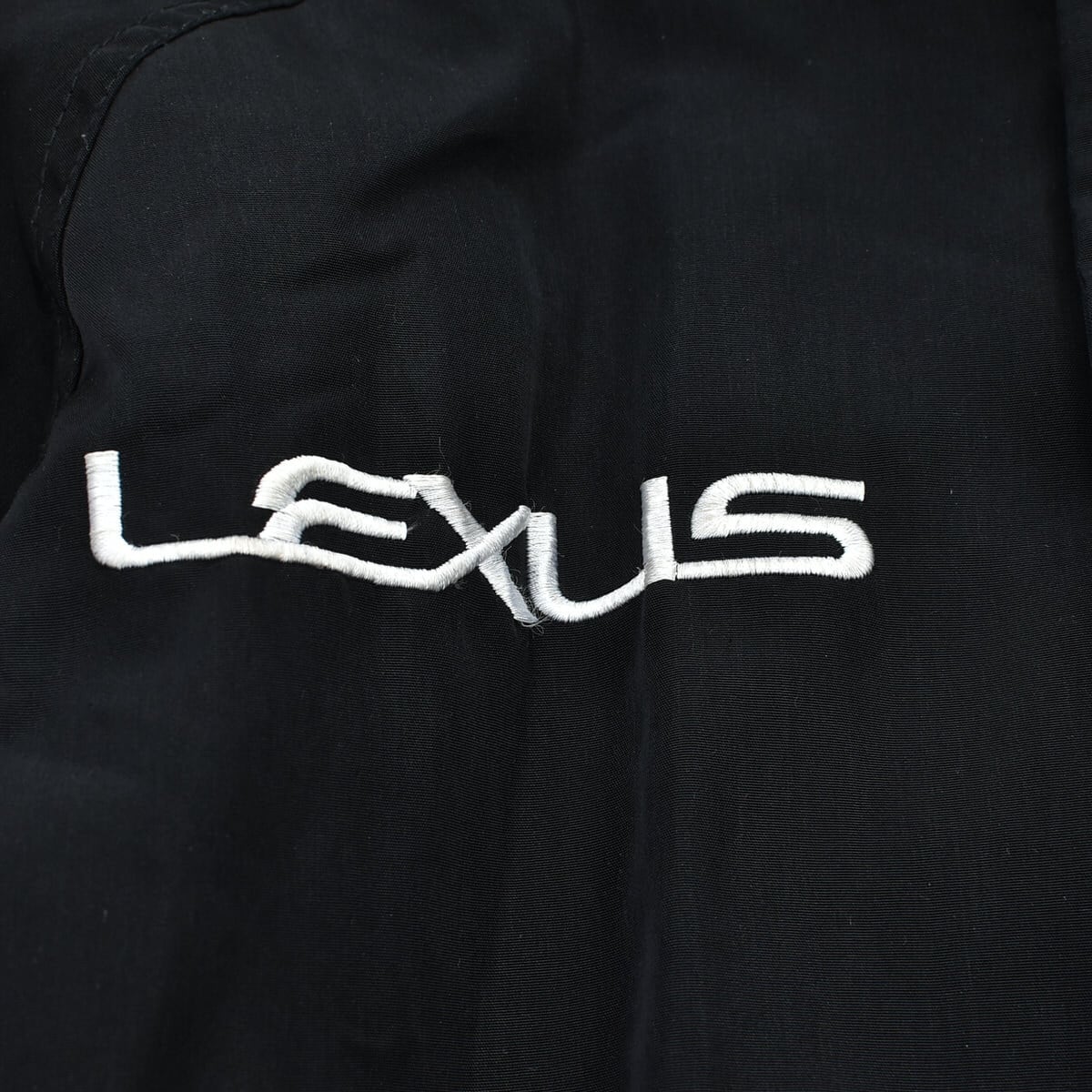 LEXUS logo embroidery nylon jacket | 古着屋 grin days memory 【公式】古着通販 オンラインストア
