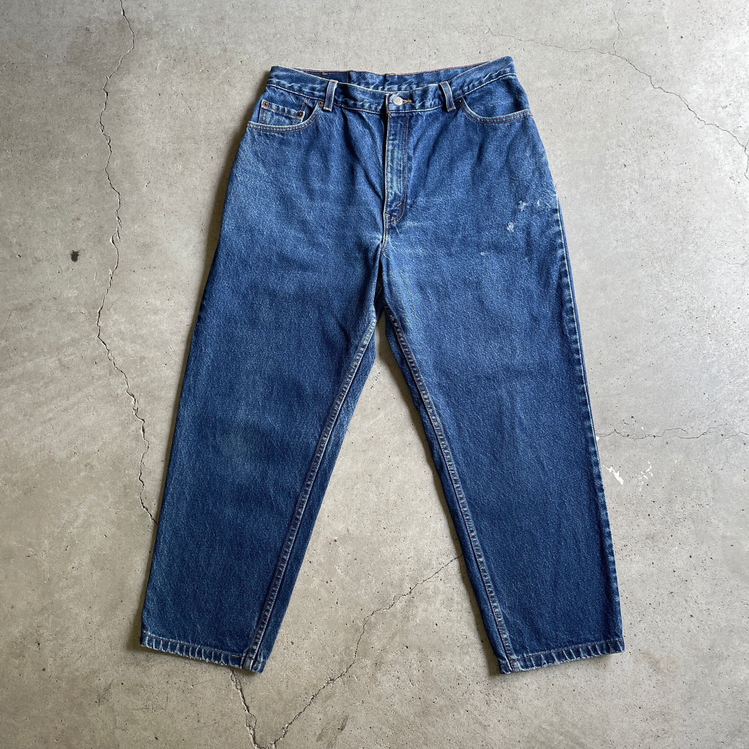 USA製 00年代 Levi's リーバイス 550 テーパードデニムパンツ バギー ...