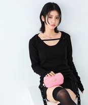 HELLO KITTY : SQUARE POUCH KT-P5274