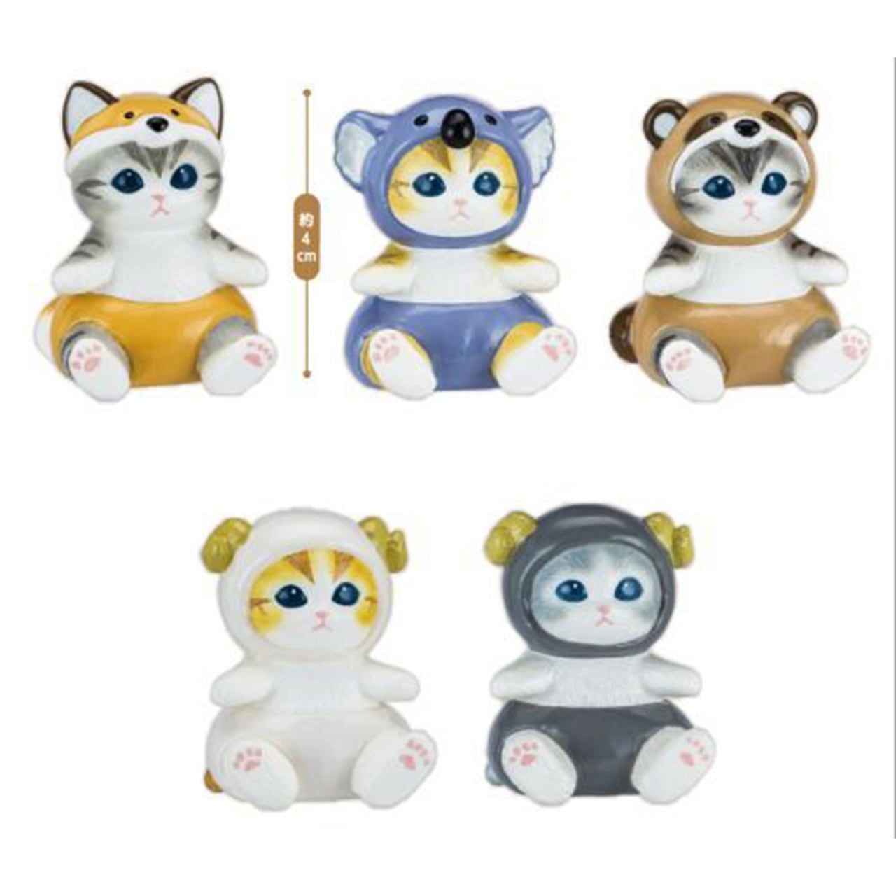 ロット販売】【5入】モフサンド インテリアミニフィギュア4(7702549