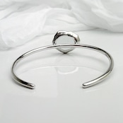 Horizon / Sea Glass Bangle Rough