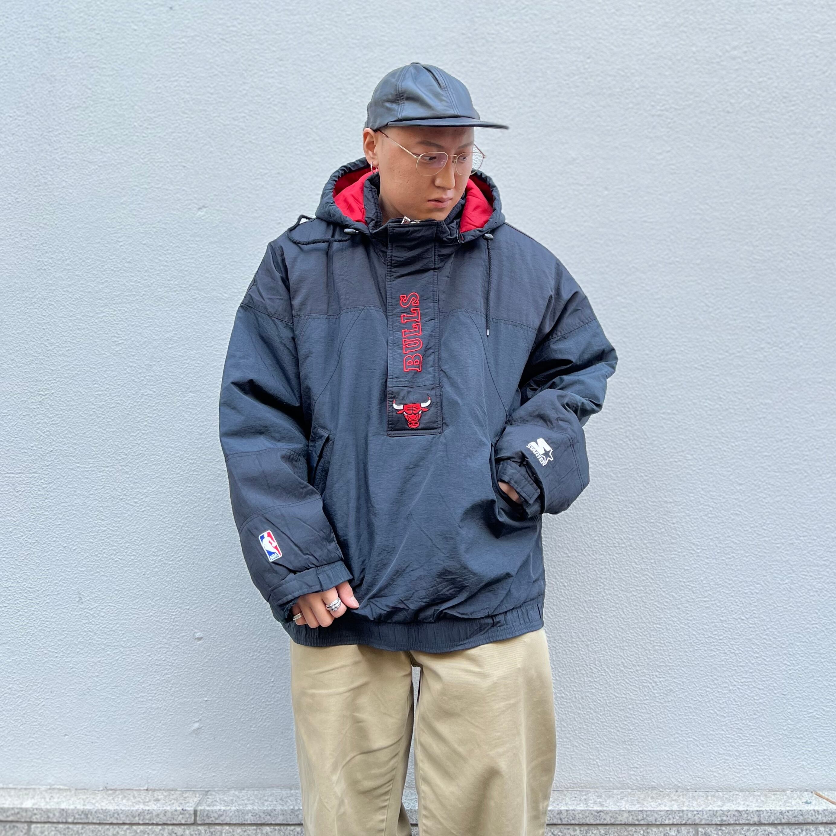 90年代 size：XXL【 BULLS 】スターター ブルズ NBA STARTER ...