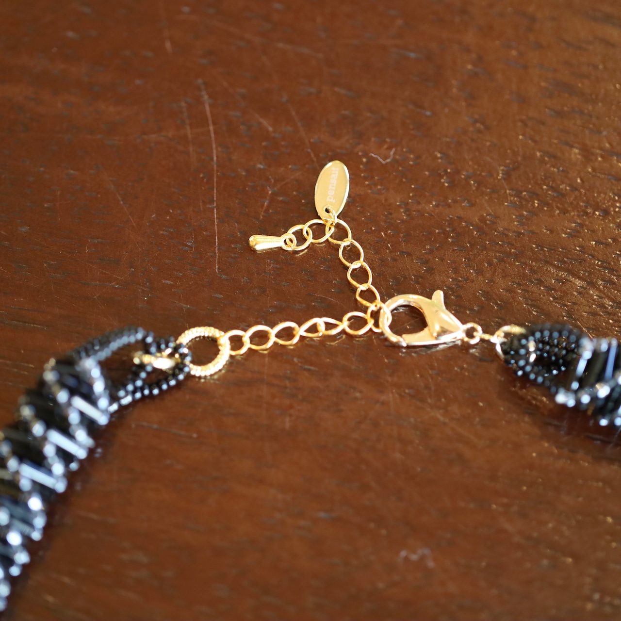 Kanade 奏 ネックレス / Black flower