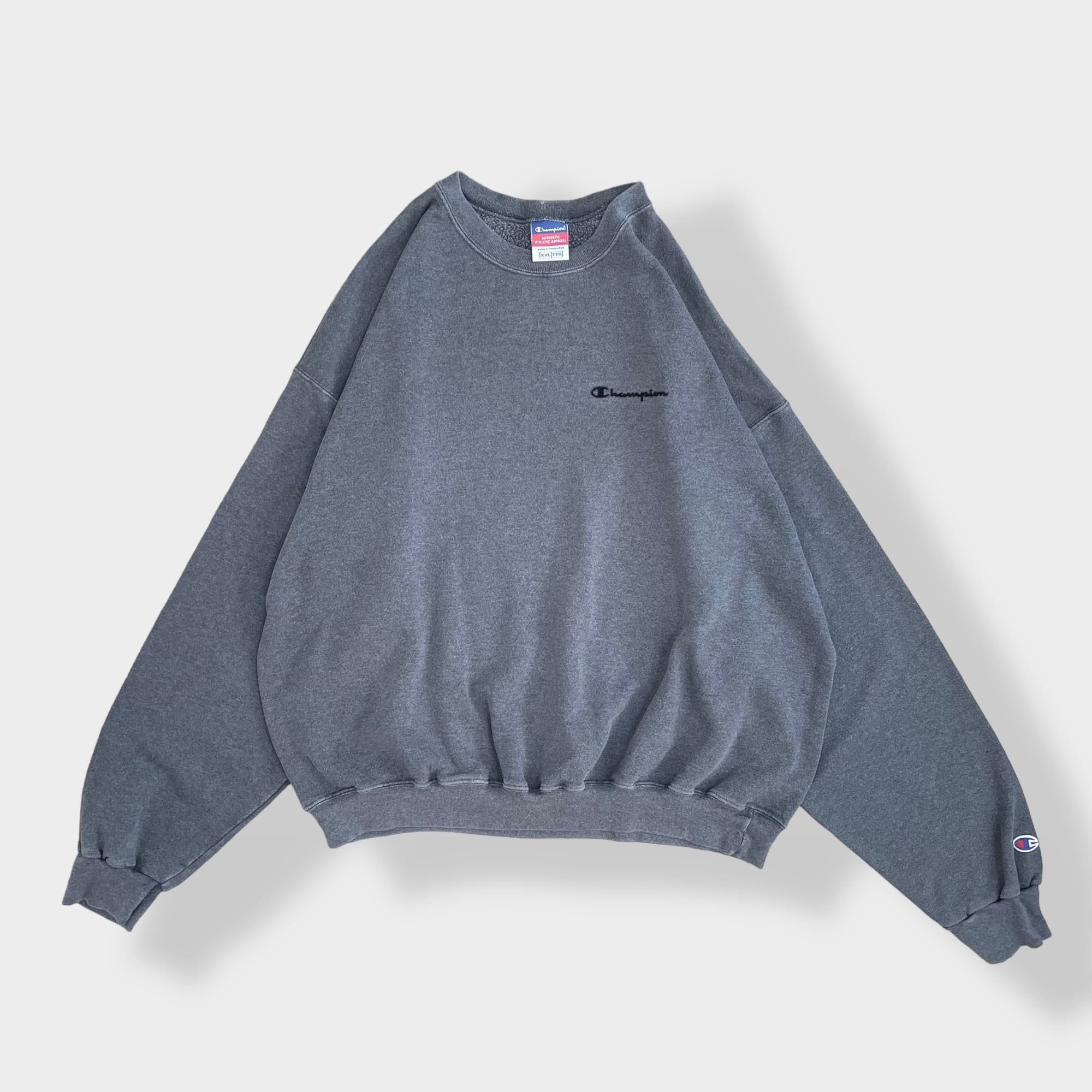 売れ筋新商品 2XL ロゴ 刺しゅう リブライン ヴィンテージ champion