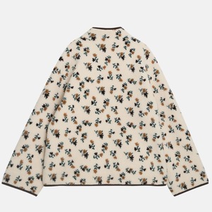 floral boa jacket　J00243