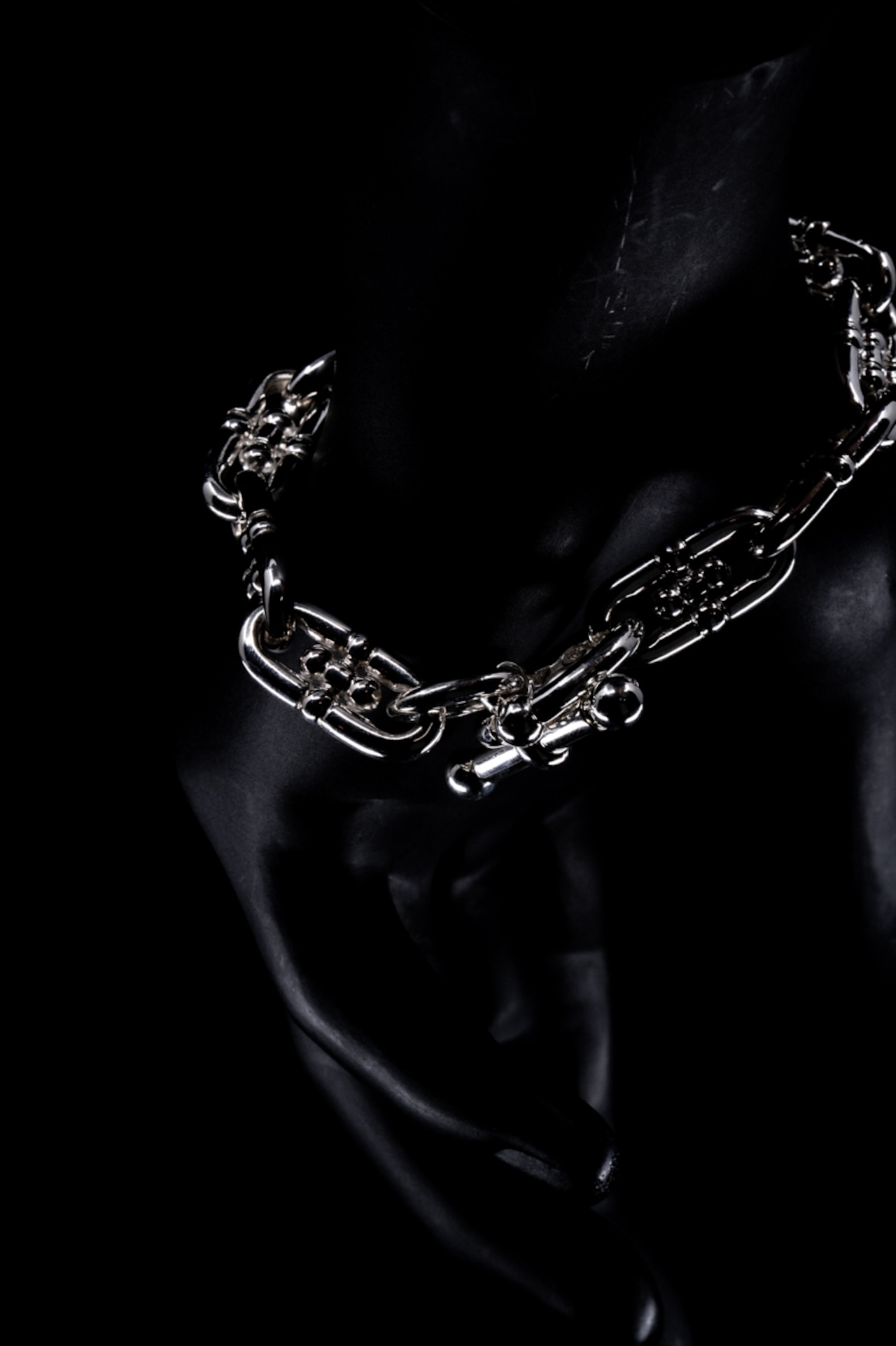 BN-112 BP chain link Bracelet(cross)(10コマ)