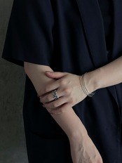 Karen tribe／Silver ring (P03)
