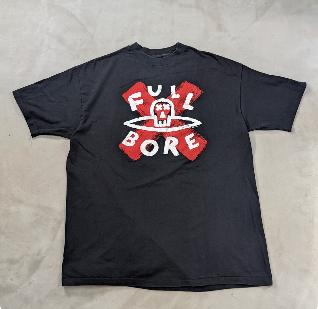 90s full bore print tee 小岩店