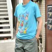 90's TAOS wolf print souvenir tee
