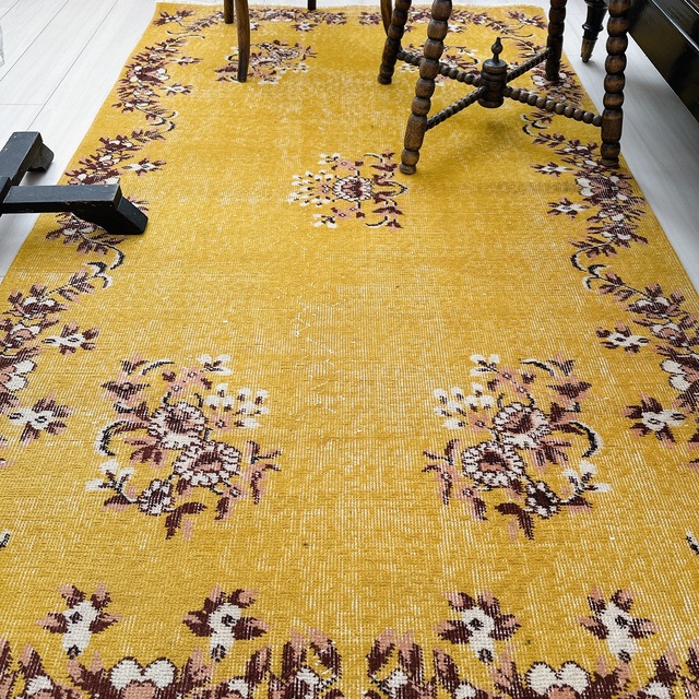 トルコ ヴィンテージラグ TR042 | イスパルタ | 113cm × 199cm