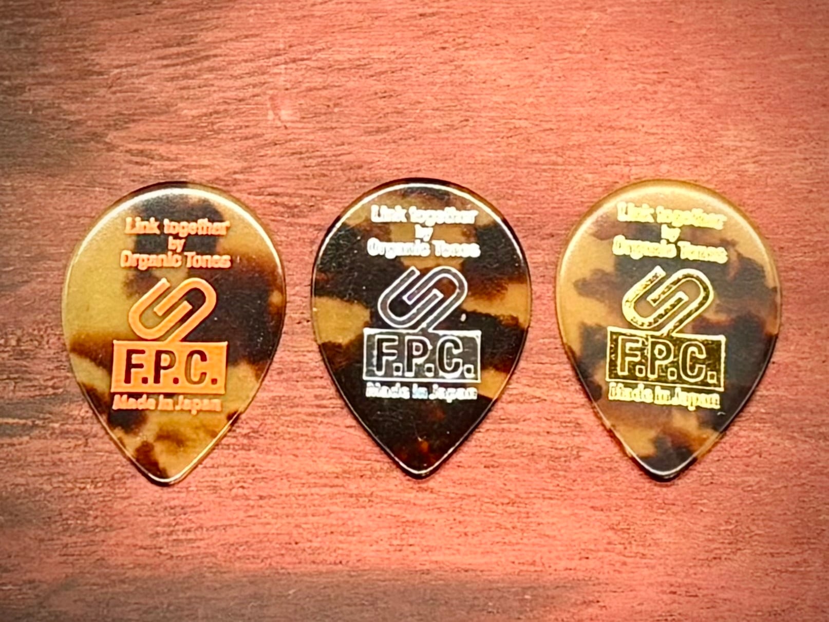 10枚セット 【新ロゴVer.】 F.P.C. Original Organic Tone Pick【送料