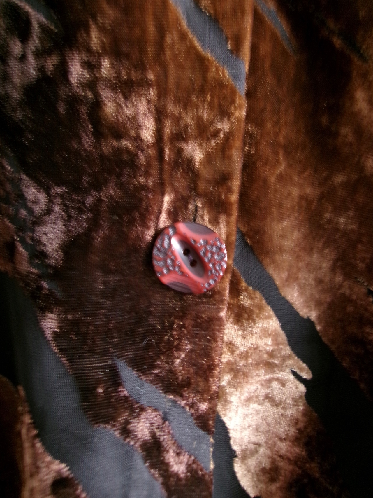 Shear velours light jacket