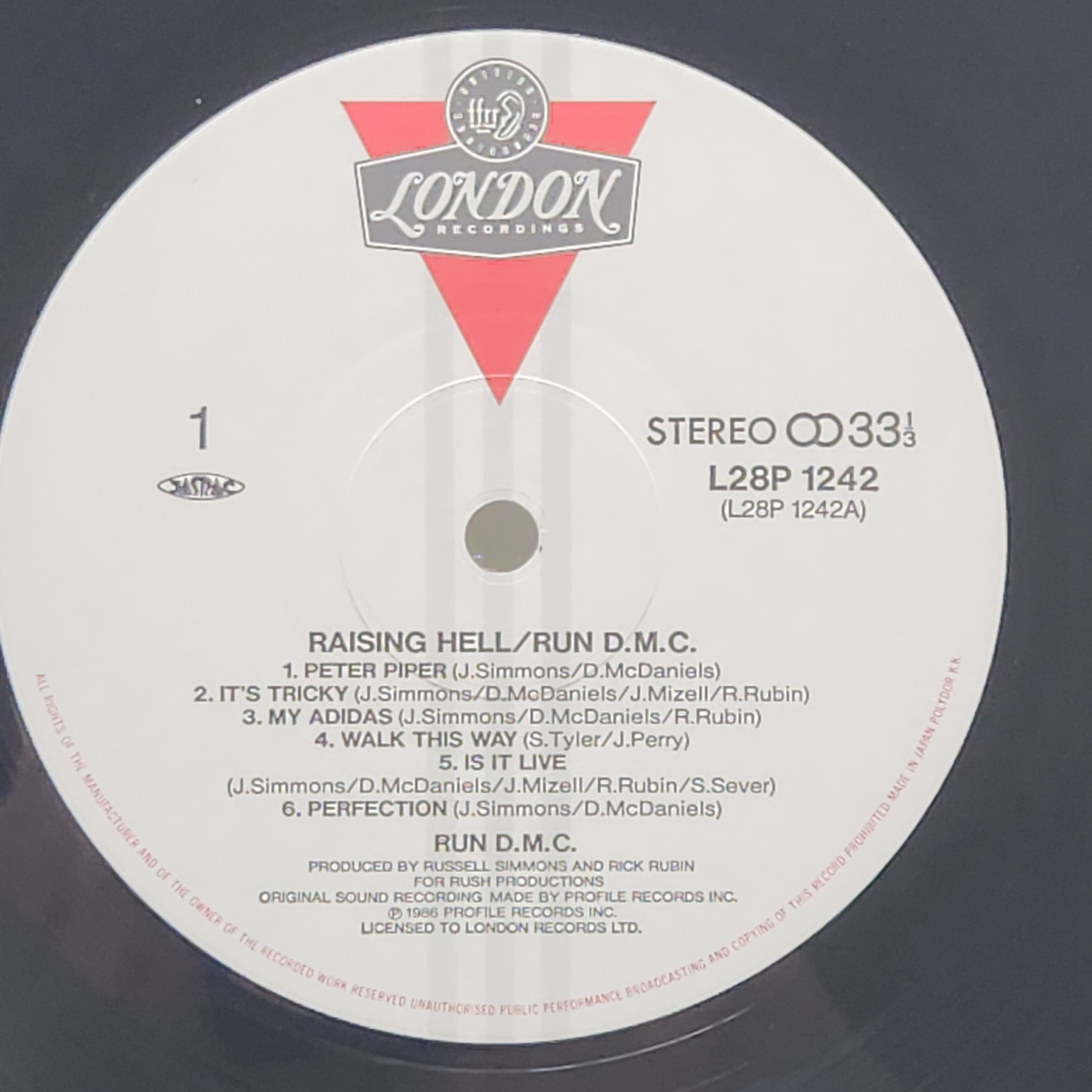 Run-DMC / Raising Hell [L28P-1242] - 画像3
