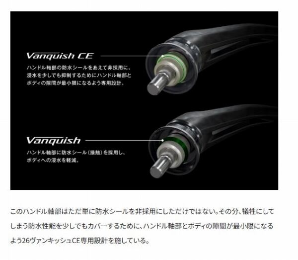 26ヴァンキッシュCE 2500SHG【継続セール_リール】【10】 | 東海つり具