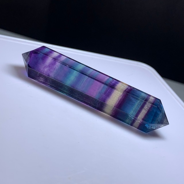 D5.透明☆グラデーションフローライト ダブルターミネーテッド