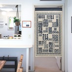 【受注生産】 のれん サペーレ 幅85ｘ丈150cm