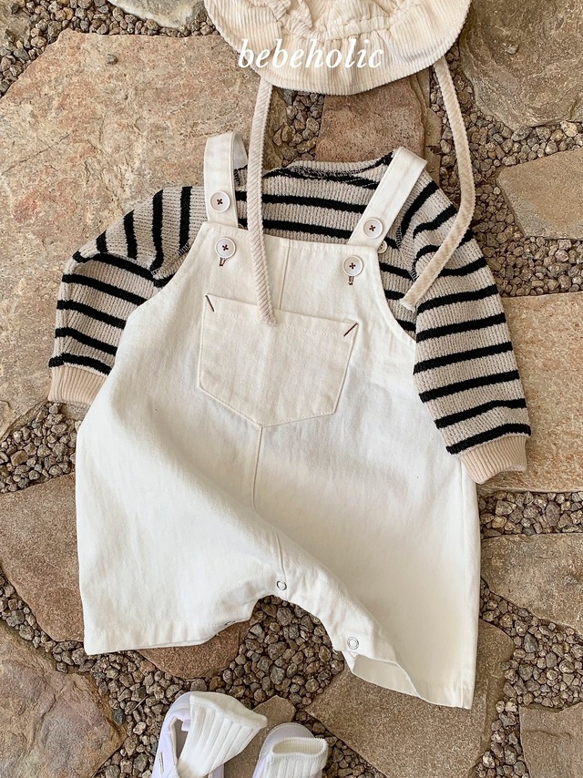 ⭐︎即納⭐︎[bebeholic] day suspender suit