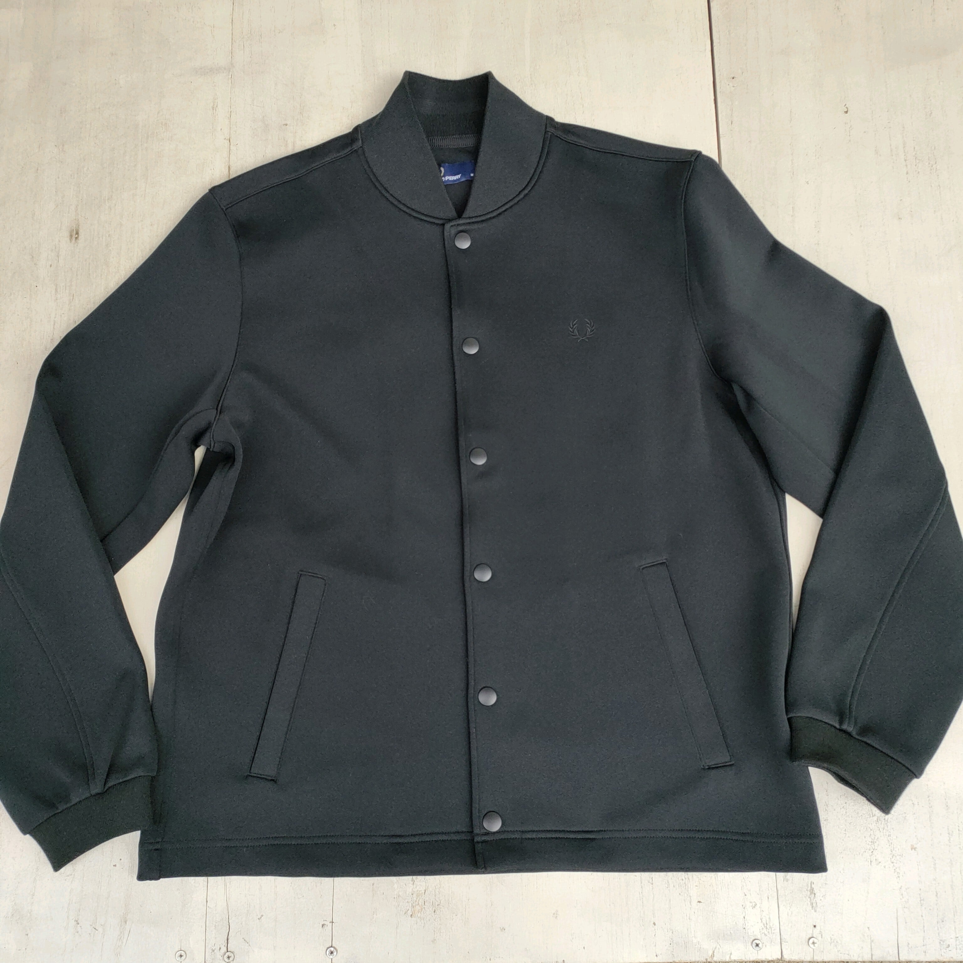 ◯美品/フレッドペリーFRED PERRY/F2583/JERSEY BOMBER NECK JACKET ...