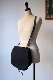 Marimekko  black canvas shoulder bag