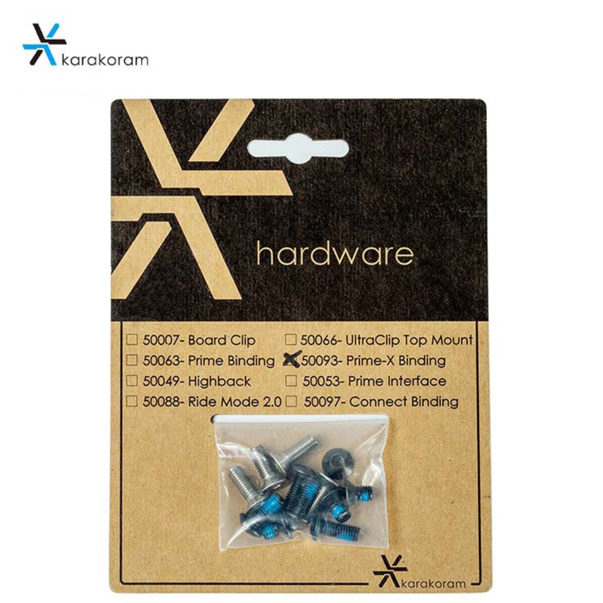 karakoram PRIME X BINDING HARDWARE カラコラム ハードウェア 