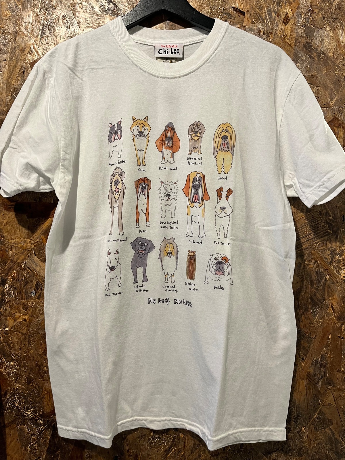 chi-bee dog① Tシャツ | ROCK BASE